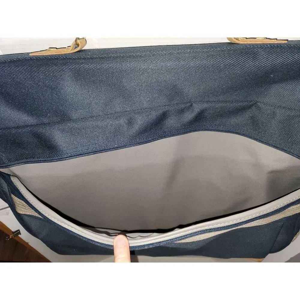 Protocol Professional Travel Closet Suits Dresses Garment Bag Luggage‎ Blue